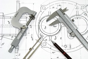 Engineering tools on technical drawing